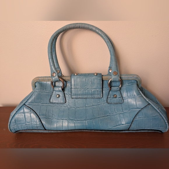 Jennifer Lopez Light Blue Satchel - Picture 6 of 8